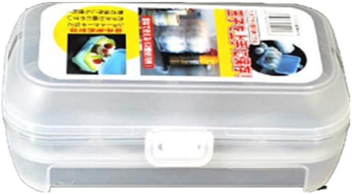 Single-layer Plastic Egg Box refrigerator Container Holder Storage Case, Each Holds 8 Eggs (white)