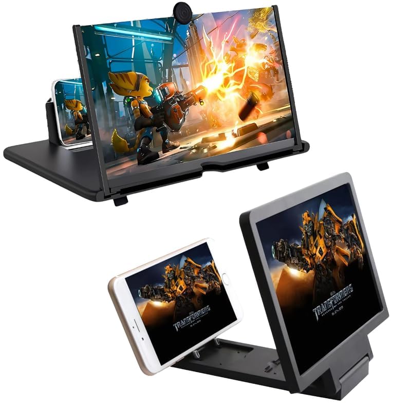 Drumstone (𝐄𝐱𝐥𝐮𝐬𝐢𝐯𝐞 𝟏𝟓 𝐘𝐞𝐚𝐫𝐬 𝐰𝐚𝐫𝐫𝐚𝐧𝐭𝐲) Screen Magnifier for Smartphone 3D HD Mobile Phone Screen Magnifier Video Expandable HD Screen Foldable-picture-21
