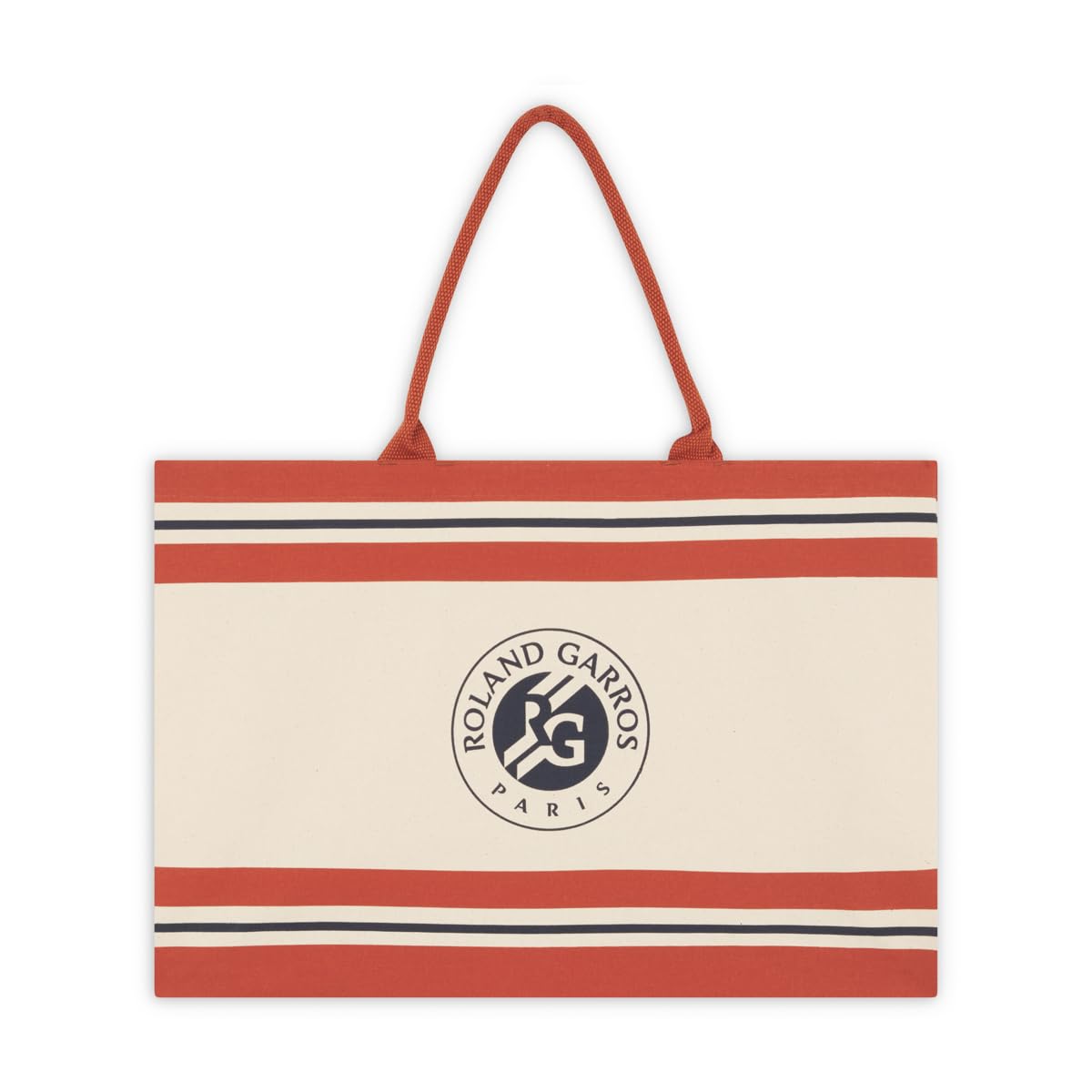 ROLAN GARROS Heritage Tote Bag Beige