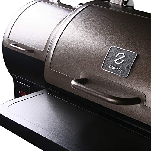 Z GRILLS ZPG-450A Wood Pellet Grill Smoker for Outdoor Cooking, 2021 Upgrade, 8-in-1 & Pid Controller (Grill)