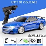 Flycolor voiture drift 1/18 avec gyroscope et coque métal photo 6
