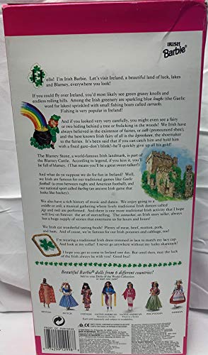 Muñeca Barbie Irish Dolls of the World Collection miniatura 4