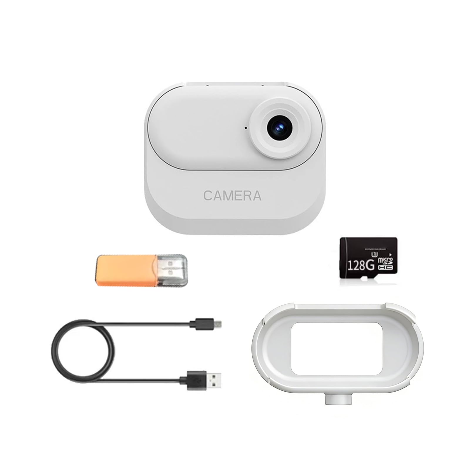 Dispositivo portatile elegante 1080P adatto per sport all ' aperta, osservazione della fauna selvatica e ciclismo Fotocamera sportiva trasportabile estrema per ciclismo