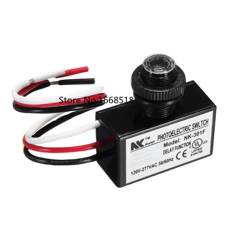 NK-301F Outdoor Security Photo Electric Resistor Light Sensor Control Switch