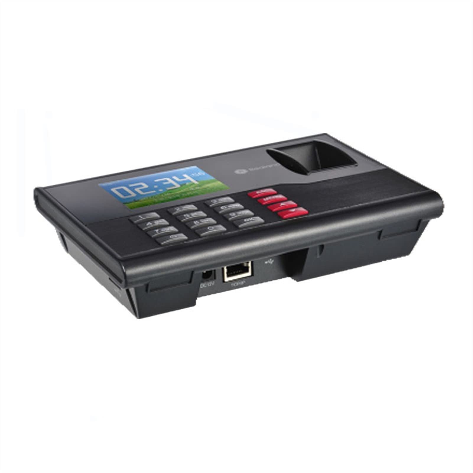 Reloj de Fichar, Asistencia biométrica de tiempo de huella dactilar con Rfid Lector de tarjetas de alta velocidad TCP/IP USB Dispositivo de control de tiempo de comunicación A-C121