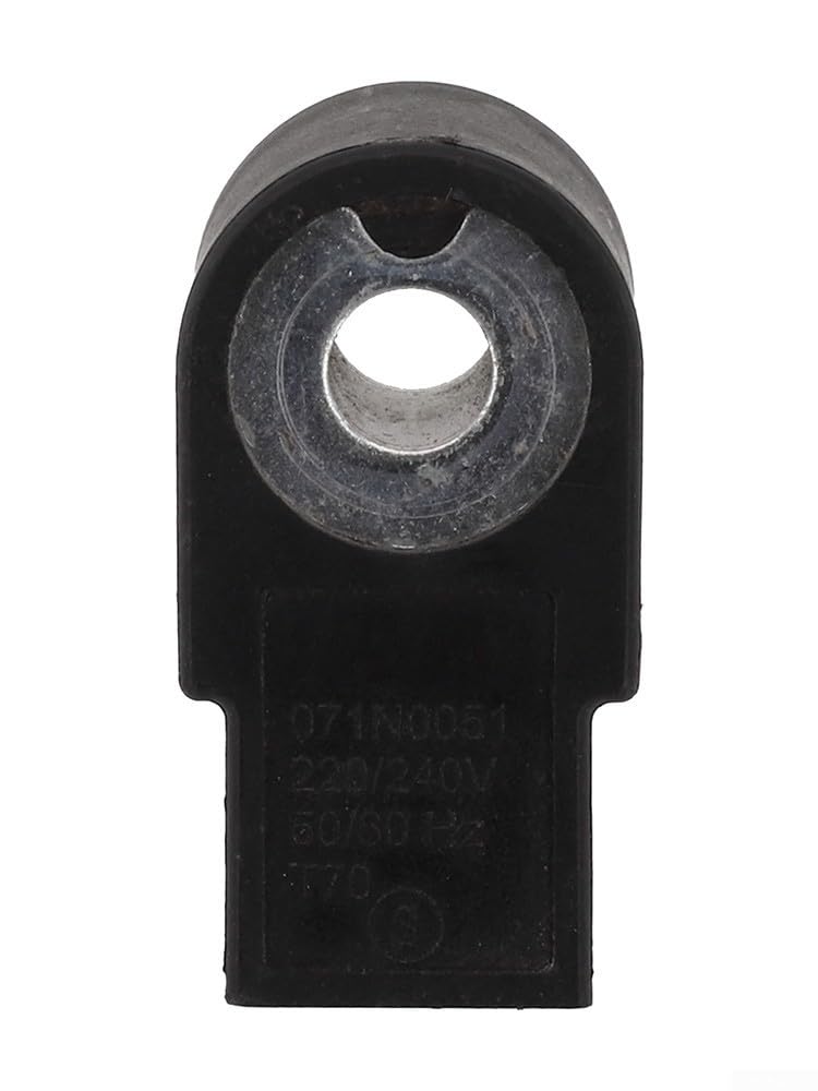 240 V Kraftstoffpumpen-Magnetspule, kompatibel mit 071N0051, Metallkonstruktion für Automobil- und Industrieanwendungen, einfache Installation, Schwarz, 5 x 3 x 2 cm