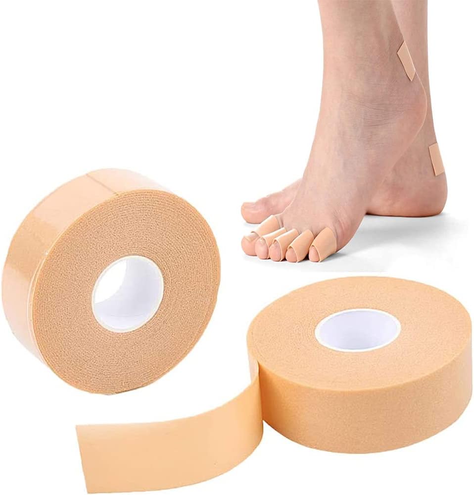 HUPOO Blister Tape for Heel, Heel Tape, First Aid Waterproof Heel Grips