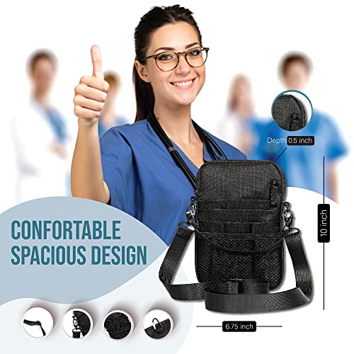 image for First Lifesaver 4-in-1 Nurse Fanny Pack with Medical Gear Pockets, Tap