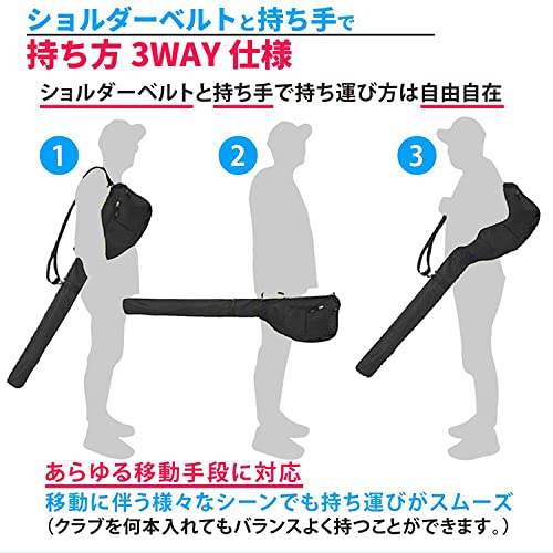 Amazon | pilot bee ゴルフクラブケース ゴルフバック ゴルフバッグ