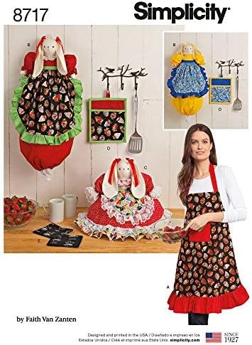 Simplicity Patrones creativos Accesorios de cocina y delantales Manualidades