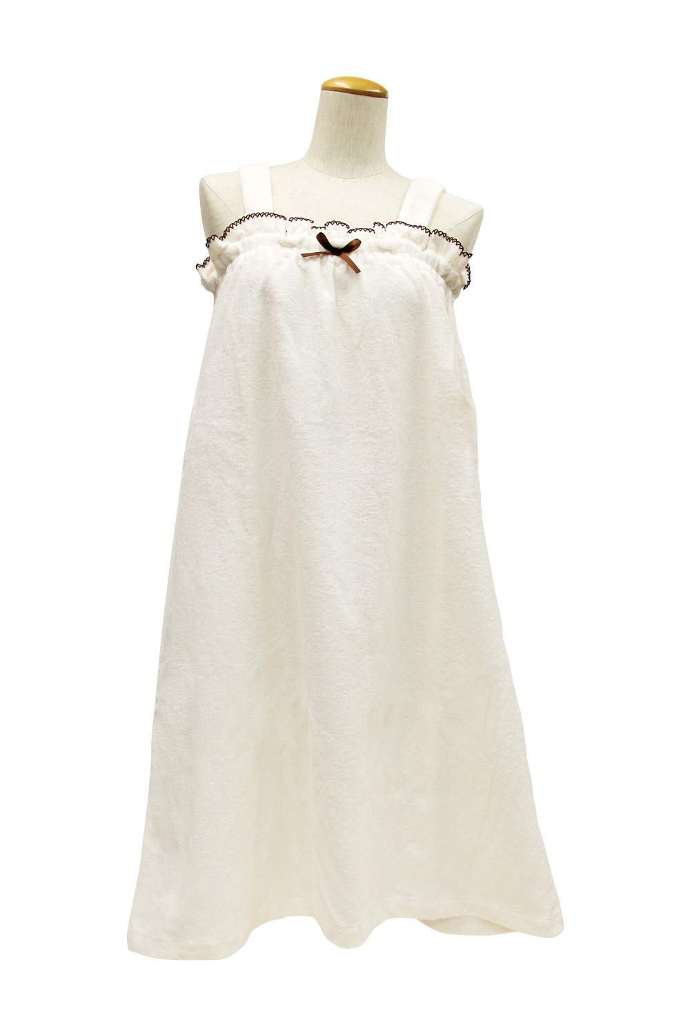 Hayashi Wrap Robe, Ivory, Approx. 31.5 x 58.3 inches (80 x 148 cm), M Size, 27'W Color, ZH807613