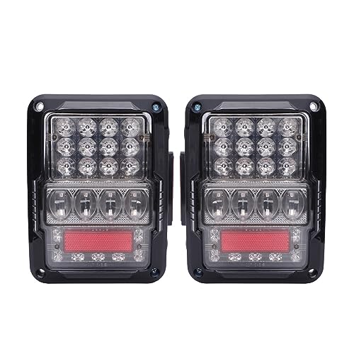 Conjunto de luces traseras para Jeep Wrangler JK JKU 2007-2017 luz marcha atrás 30W circulación diurna