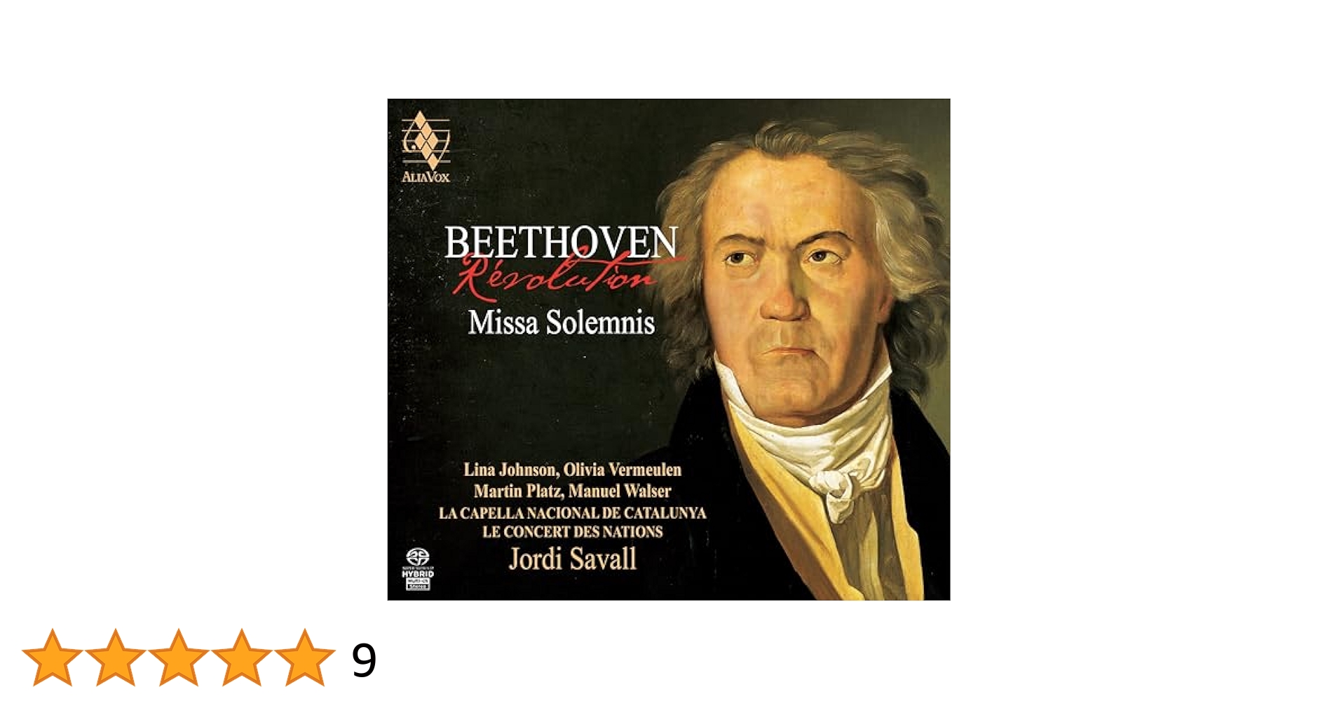 その他 Beethoven: Missa Solemnis [CD] Beethoven: Missa Solemnis: MARGIONO / ENGLISH BAROQUE