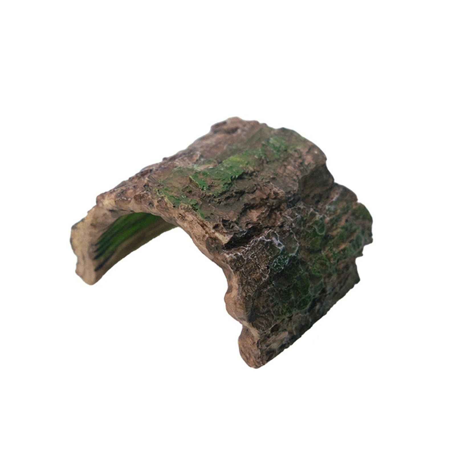 PANFHGFG Fishtanks Driftwood Ornament Realistic Resin Tree Stump Hideouts Shelter Tree Cave Aquariums Terrarium Landscape Hole Underwater Decors