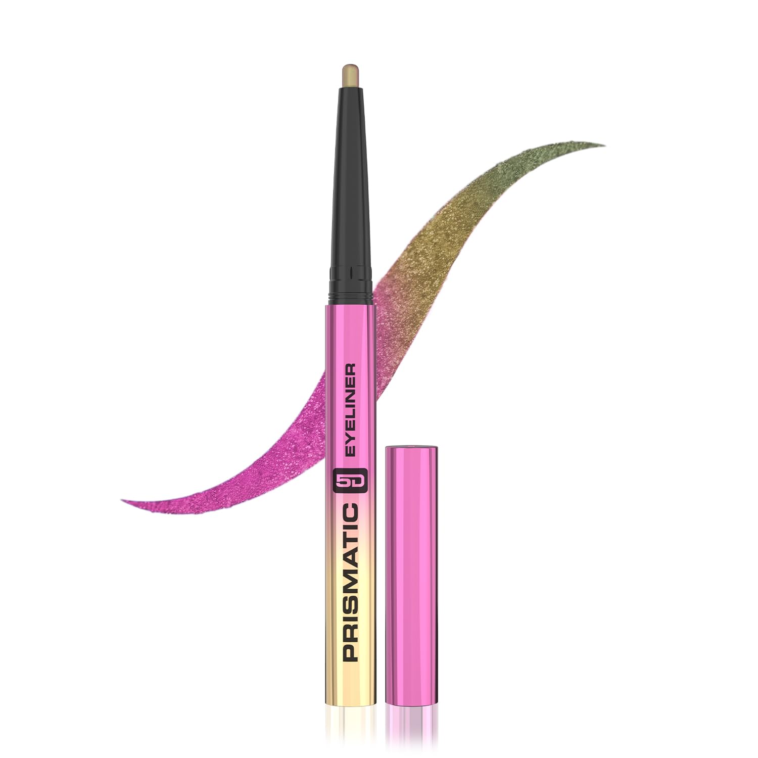 Glam21 Prismatic 5D Eyeliner| Waterproof|Smudge proof|Long lasting eyeliner with easy application|Creamy Formula|Multichrome Effect Bold Color Payoff | 01-Mirage-image-38