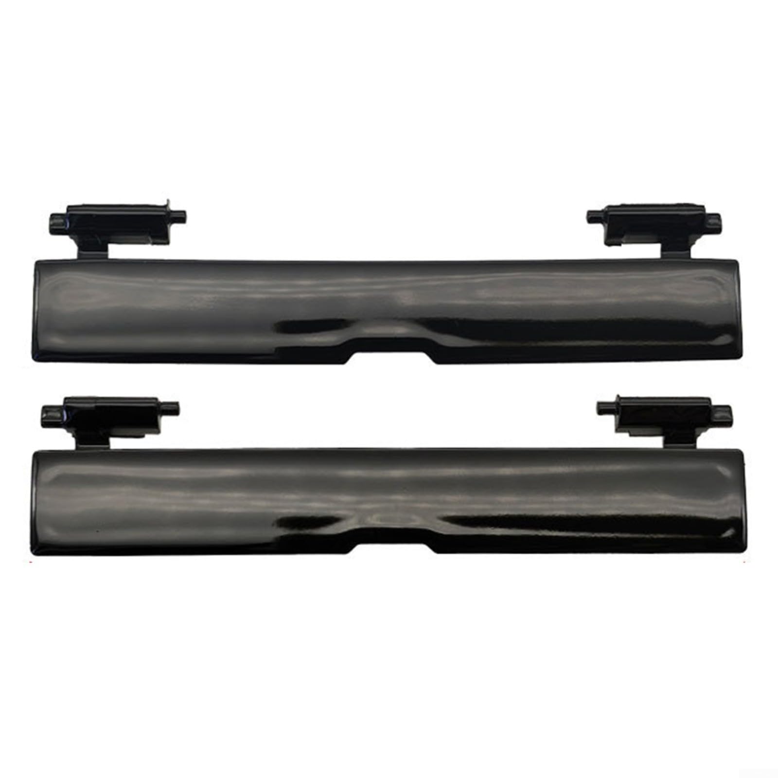 Copertura per barre portatutto per Mercedes-Benz per classe cle W236 2024-2026, copertura portapacchi ABS nero opaco, OEM 2366905902 (anteriore nero)