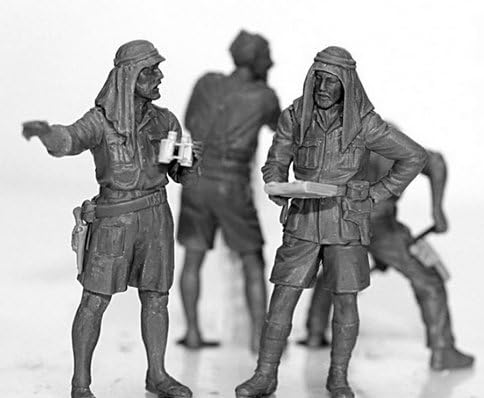 Master Box 3598 LRDG in North Africa, WWII era 5 Figures 1/35