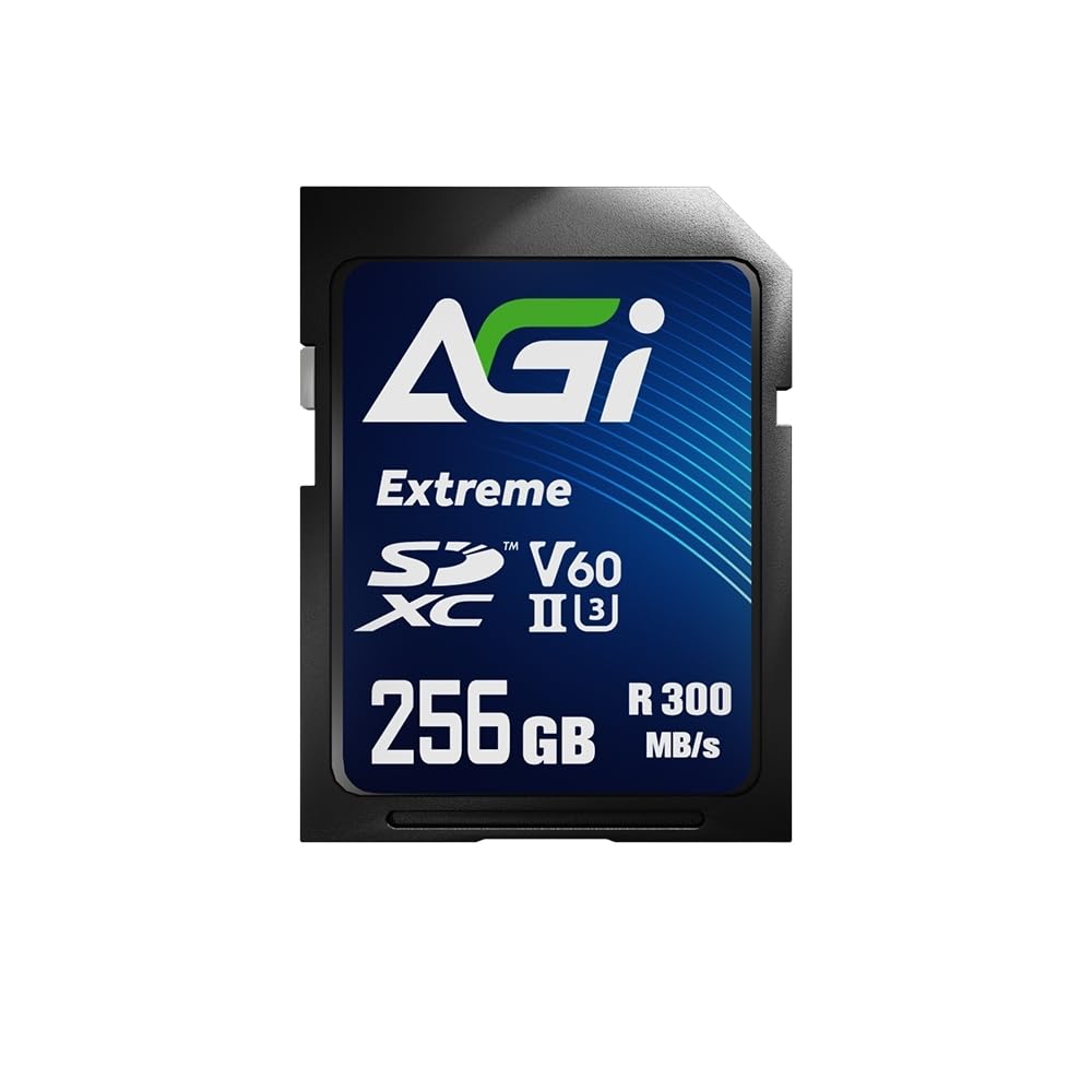 Amazon | AGI SDカード 256GB V60 Extreme SDXC UHS-II U3 (読み込み