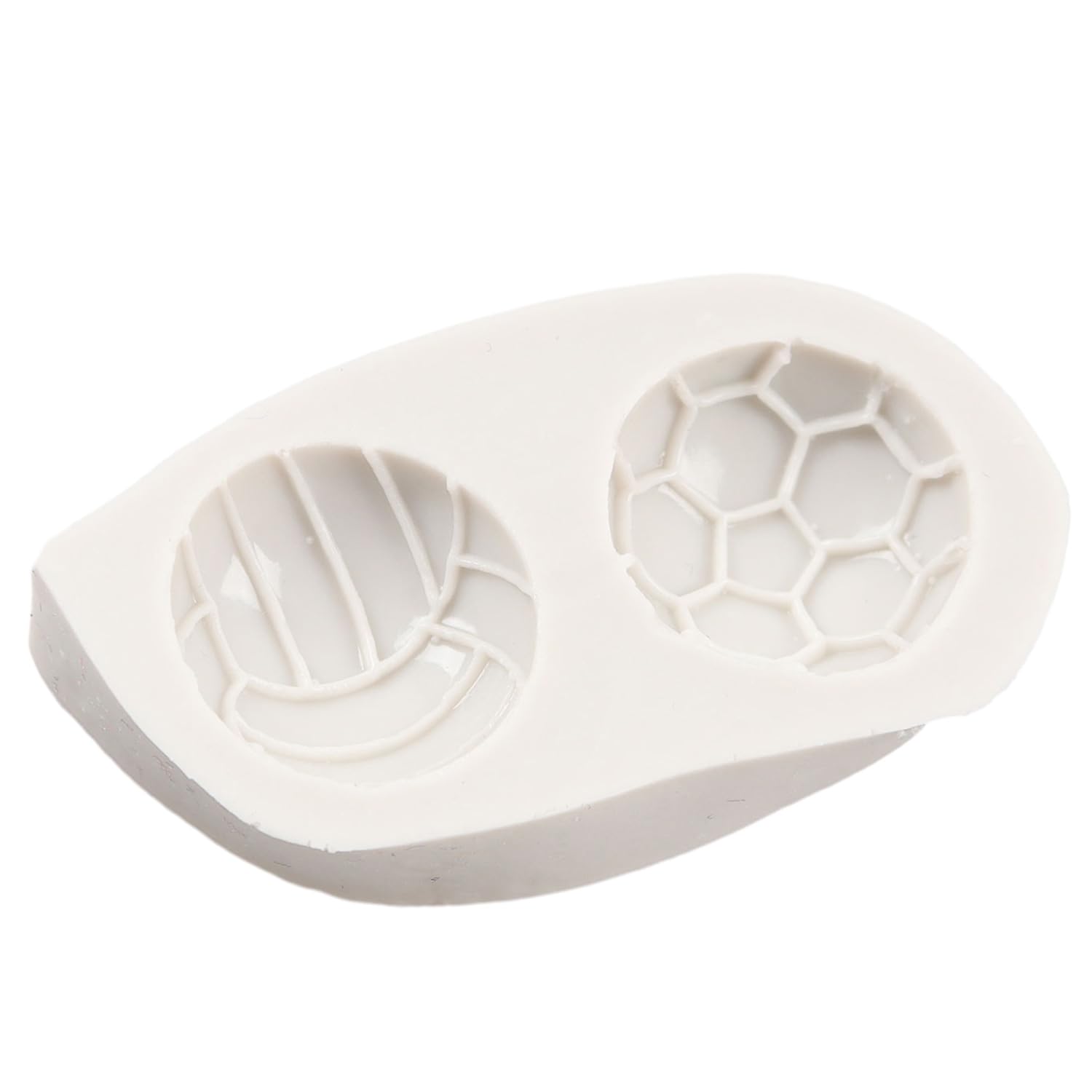JLZK Voetbal Basketbal Siliconen Mold Party Cake Decoreren Gereedschap Cupcake Topper Fondant Chocolade Snoep Polymeer Klei Mold