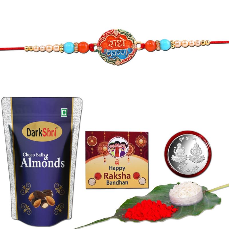 Rakhi Combo Set of 1 For Brother, Bhiya, Bhai, Best Rakhi Gift Combo For brother,RakhiwithChocolate,0514-image-47