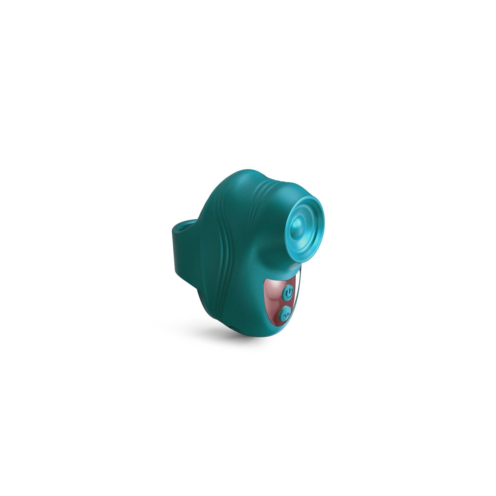 Love to Love Kisscool – Stimolatore Clitorideo Ricaricabile, Anello Vibrante per Donna, 10 Modalità, Impermeabile, Uso Solo & Duo