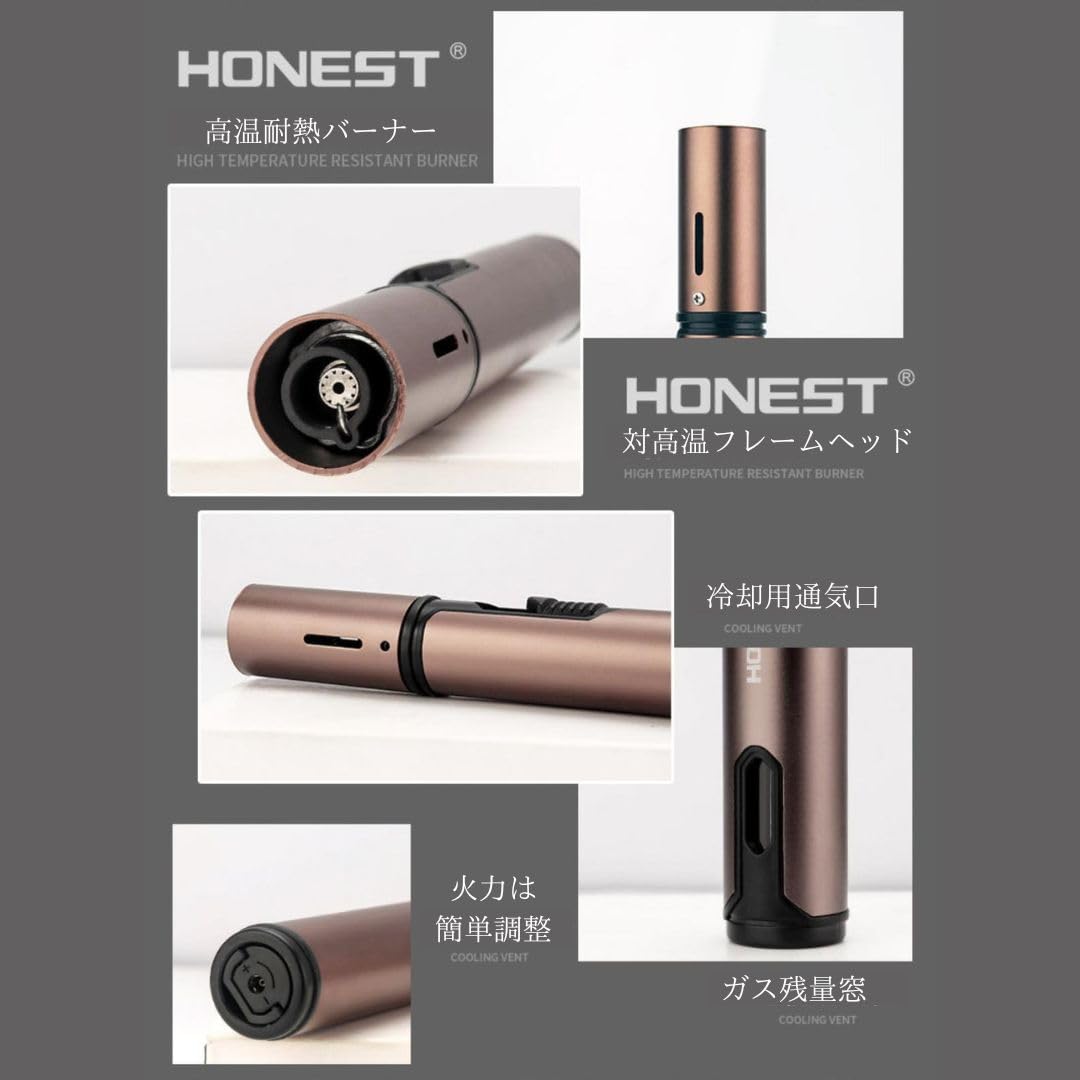 Amazon.co.jp: ターボライター トーチ ジェットライター バーナー ガス 