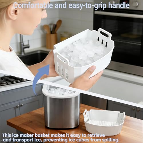 Replacement Ice Maker Basket For Magic Chef, Ice Tray For Magic Chef Ice Maker,Ice Maker Replacement Parts, Durable And Easy To Replace