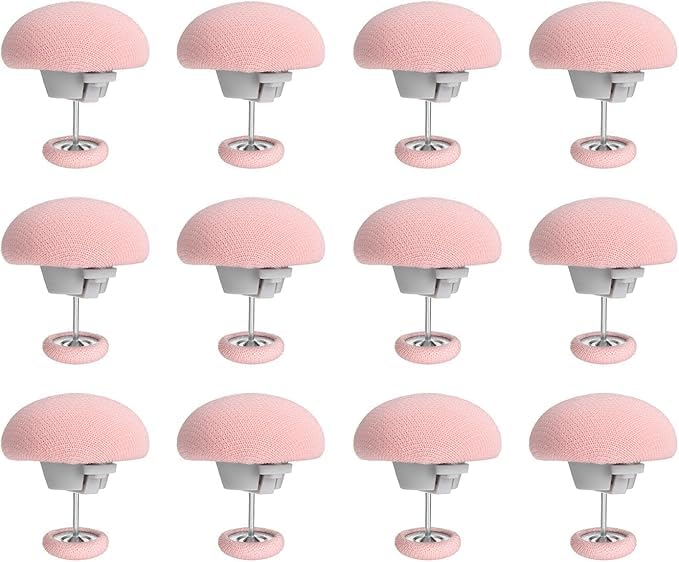 Image of ALINCOLN 12 Pcs Anti-Slip Blanket Button Clip | Durable Quilt Button Fixers for Bed Sheets | Secure Blanket Cover Pin Lock | Multi-Purpose Duvet Clips for Comforter, Mattress, Sofa Covers & Curtains