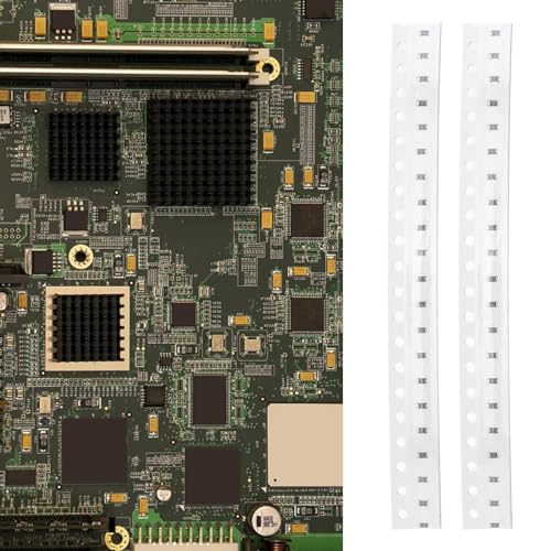 EMSea 660 Stück 0603-Chip-Widerstand 0603-Widerstands-Set SMD-Chip Fester Widerstand Elektronik-Widerstandschip für TV-LCD-Monitore Radios Stereoanlagen Reparatur