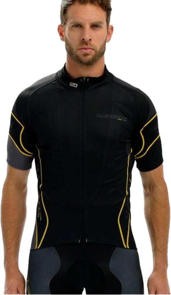 LOOK 上下セット販売 サイクルジャージ Amazon | Look Pro チームジャージ XXL ブラック/イエロー | サイクル