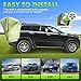 WOLFWILL SUV Tailgate Tent with Awning - Waterproof SUV Tents for Camping, Car Hatchback Truck Roof Canopy Sun Shade Privacy Shelter for Outdoor Travel, Universal Fit Most SUV