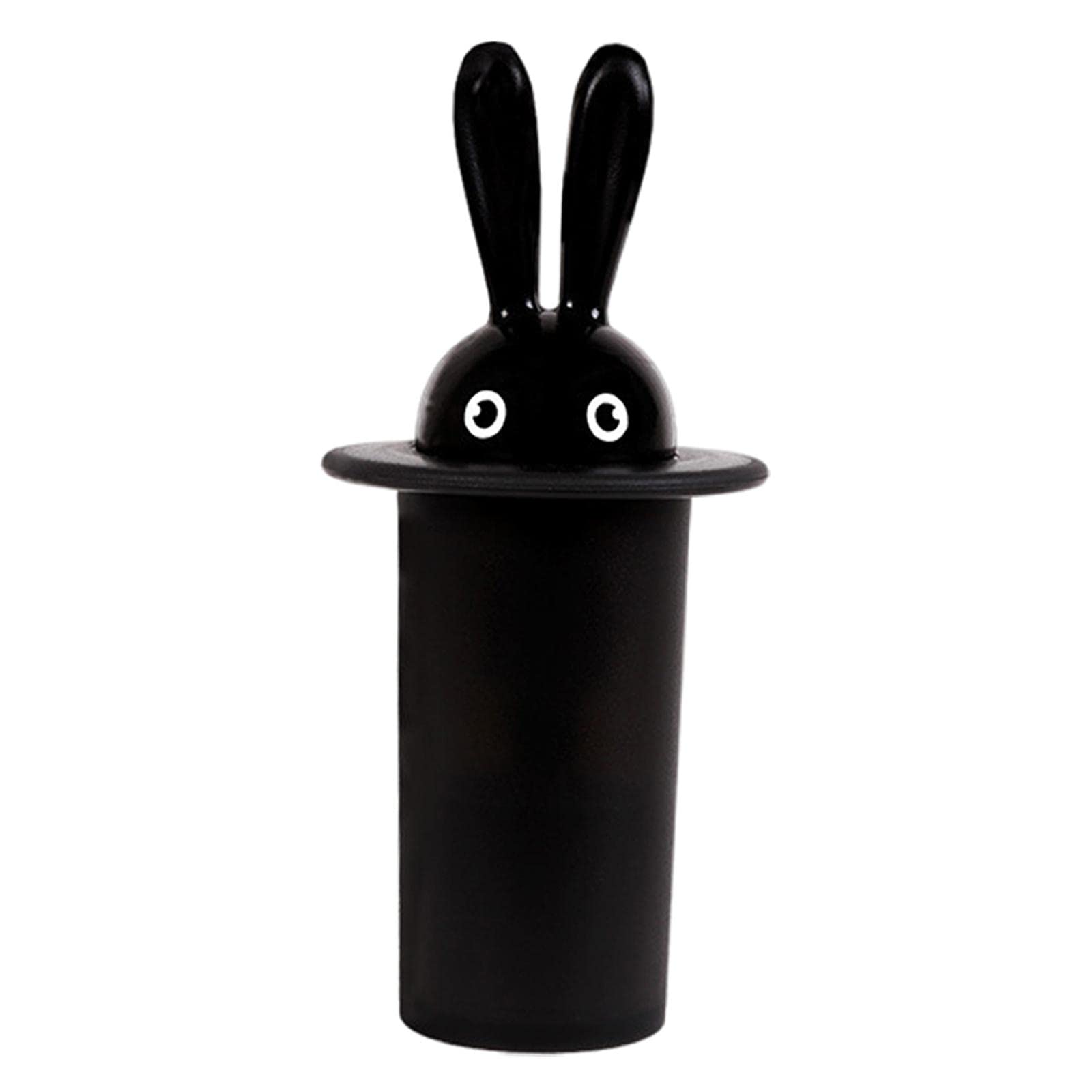 Merishopp Cute Toothpick Dispensers pp Decorative Cartoon for Home Black-image-2