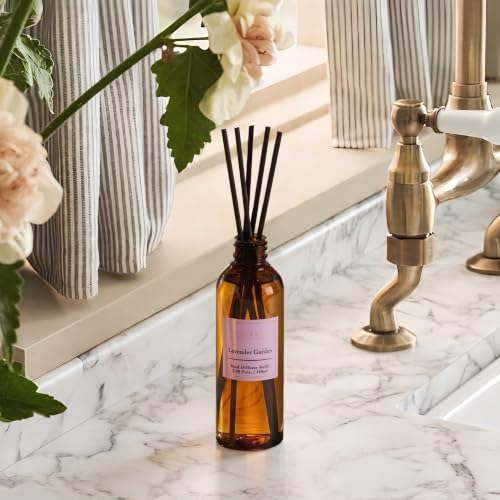 Image of COCORRINA Lavender Garden Reed Diffuser Refill, 3.38 fl oz, 6 Reeds