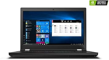 Lenovo ThinkPad P15 Gen 1 Laptop, Intel Core i7-10750H, 32GB DDR4 SDRAM, 512GB SSD, T2000 4GB, Windows 10 Pro (20ST004DUS)