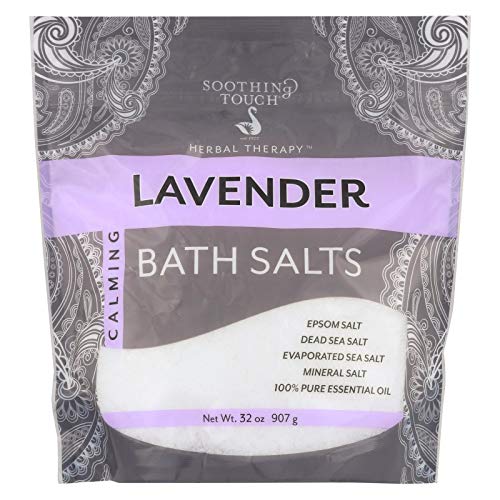 Soothing Touch Lavender Bath Salt, 32 Ounce - 3 per case.
