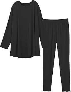 [チャーメイクボディ] ルームウェア 上下セット レディース パジャマ 長袖 旅行 軽量 ふんわり 着心地 柔らかな肌触り コンパクト