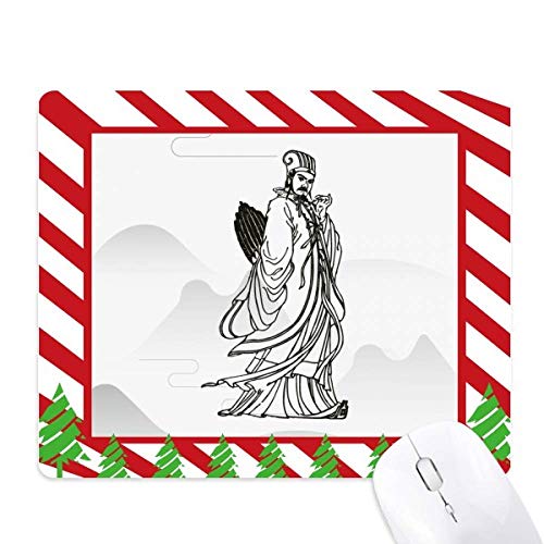 Zhuge Liang tapis de souris dao chine pour bureau zen et Noël