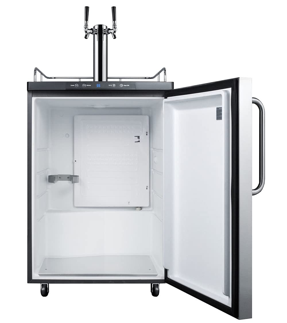 Summit Sbc635mbi7sstbtwin Wine Dispenser, Stainless-Steel on Fridge.com - View 2