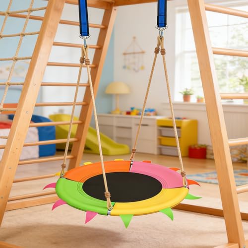 Saucer Swing for Indoor Jungly Gym Climber