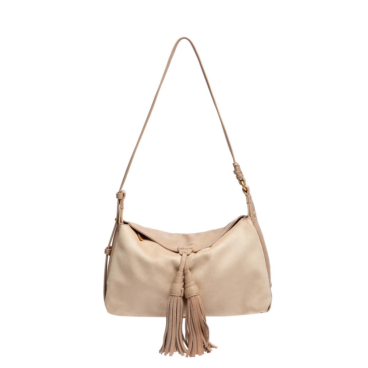 Abbacino Bandolera con borla beige Beige