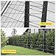 50M Drahtseil Edelstahl Set, 3mm Stahlseil mit M5 Ösen Seilspanngarnitur, Seilspanner Spannschloss Spanndraht PVC-ummantelt für Kletterpflanzen, Zäune, String Light Suspension, Wäscheleine