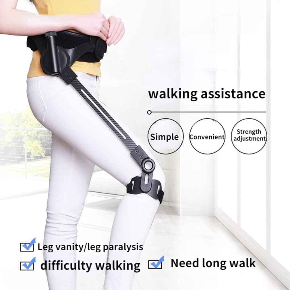 Ausili per La Deambulazione Bionic Body Power Walking Aids, Riabilitazione Dell'ictus per La Gamba Deambulatore Singolo Camminata Assistita Emiplegia Allenamento Esercizio di Potenziamento
