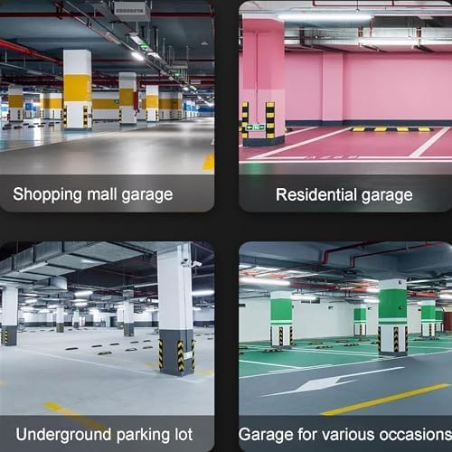 L-Shape Garage Column Protector - Rubber Corner Guards for Parking Safety, Car Corner Guardrail Stopper, Ideal for Protecting Parking Spaces and Warehouses