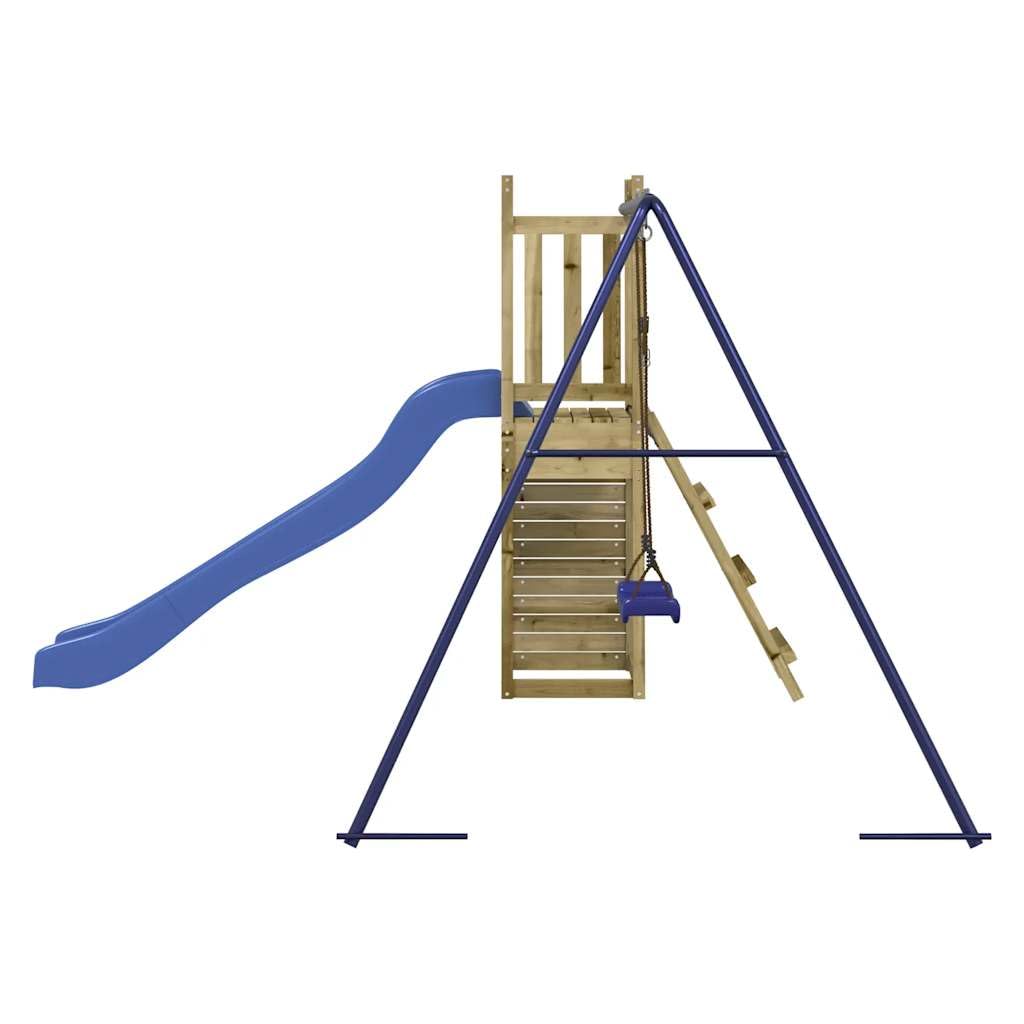 Generico Set da Gioco da Esterno in Legno di Pino Impregnato,Marrone,35.85kg,3155926
