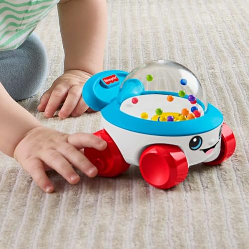 Fisher-Price Baby Toy Corn Popper Push-Along Vehicle with Sounds for Crawling Developmental Play Infants Ages 6+ Months - Image 6