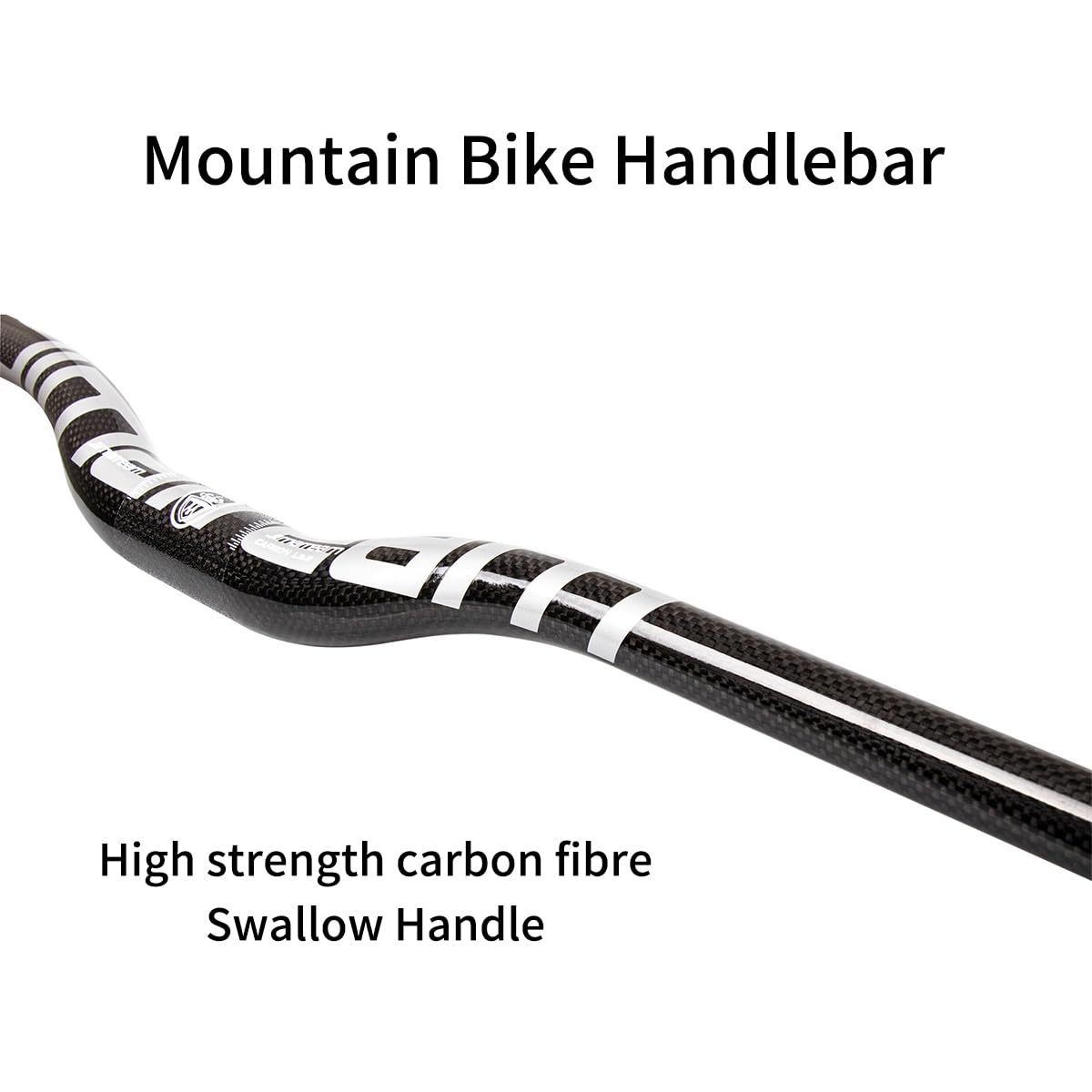 Amazon.com: FukkeR Riser Mountain Bikes Handlebar Carbon Fiber