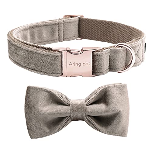 ARING PET Velvet Dog Collar-Velvet Bowtie Dog Collars