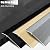 Grey Uneven Floor Transition Strip - Big Drop Gap, Non Slip Flooring Reducer Carpet Edging Trim Strip, Threshold Height Range: 0.8-4 cm (Color : 10cm Wide, Size : 100cm/39.3inch)