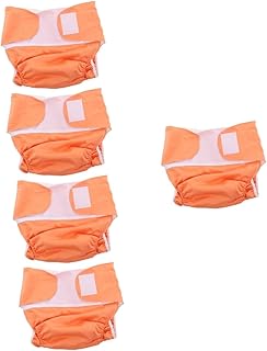 GLEAVI Fraldas Para Incontinência 5 Peças Fralda Para Adultos Fraldas Para Adultos Calças Para Adultos Fraldas Para Adultos Fraldas Para Idosos Fralda Anti-Vazamento Para Casa