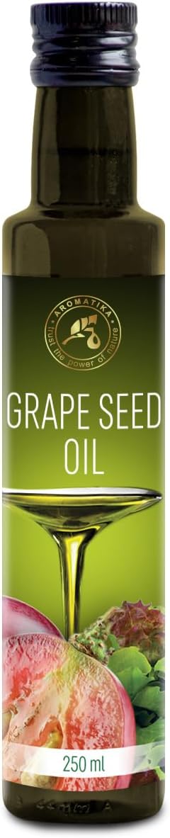 Aceite de Semilla de Uva 250ml - Refinado, 100% Puro y Natural de Italia